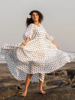 Senorita Balloon Sleeve Dress