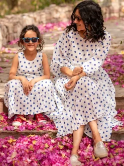 Senorita Balloon Sleeve Dress