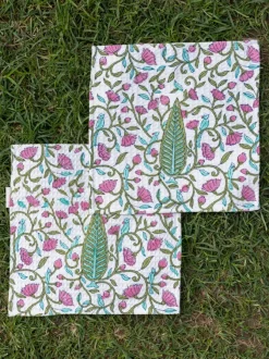 Set of 2 - Aayat Waffle Cotton Face Towel