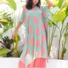 Set of 2 - Abigail Kaftan Kurta and Palazzo Pants