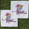 Set of 2 - Adbhut Block Printed Cotton Face Towel