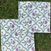 Set of 2 - Anokhi Block Printed Cotton Face Towel