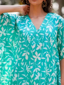 Set of 2 - Ayame Kaftan Kurta and Palazzo Set