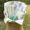Set of 5 - Blossom Hand Block Printed Bedding Set For Kids