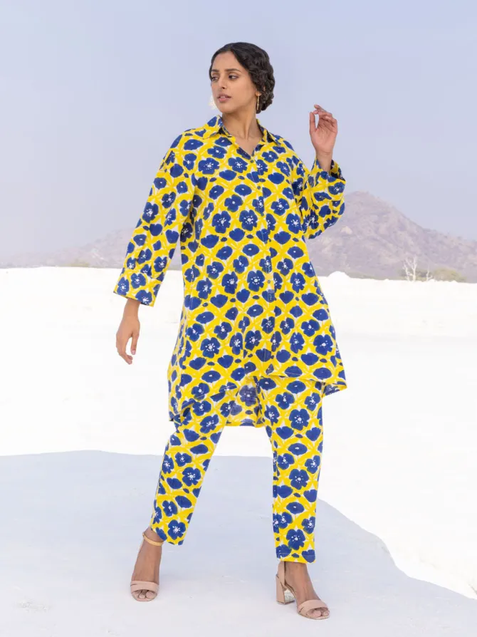 Set of 2 - Bordeaux Slub Co-ord Set