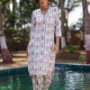 Set of 2 - Capri Kurta and Lantern Pants
