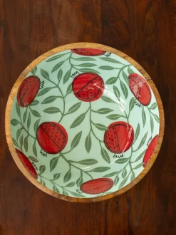 Set of 3 - Chambal Salad Bowl With Serving Spoons