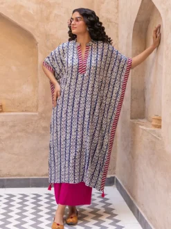 Set of 2 - Cocktail Kaftan Kurta and Palazzo