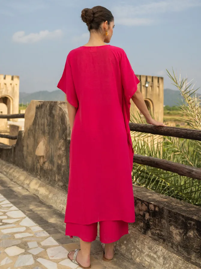 Set of 2 - Desert Rose Kaftan Kurta Set