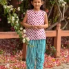 Set of 2 - Ella Organic Cotton Printed Top and Pants