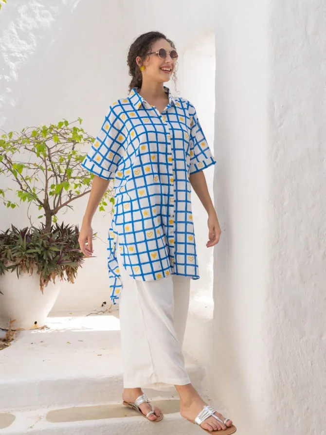 Set of 2 - Ella Oversized Shirt and Palazzo