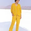 Set of 2 - Emily Yellow Co-ord Set