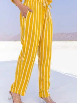 Set of 2 - Emily Yellow Co-ord Set