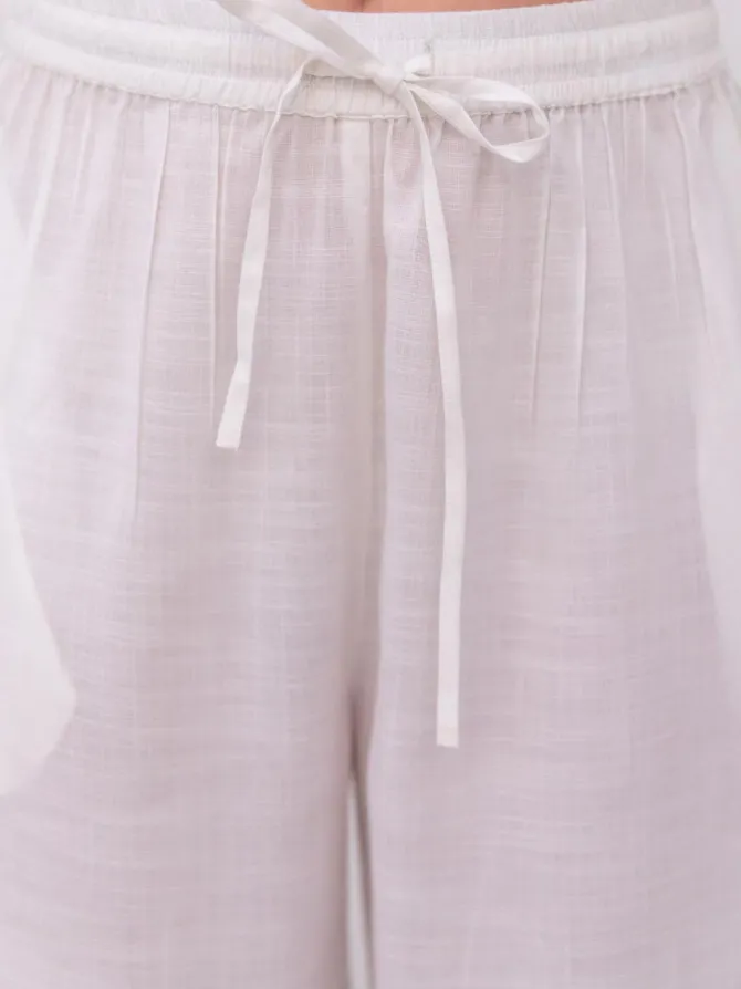 Set of 2 - Fiona Ivory Shirt and Pants