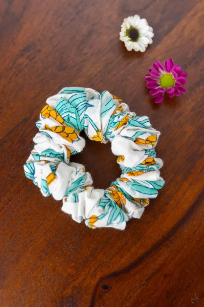 Set of 2 - Forrest Cotton Scrunchie