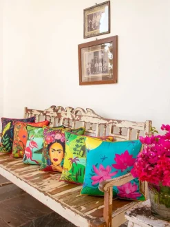 Set of 6 - Garden of Eden Cotton Cushion Covers