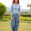 Set of 2 - Grey Matter Modal Short Top & Lantern Pants Set