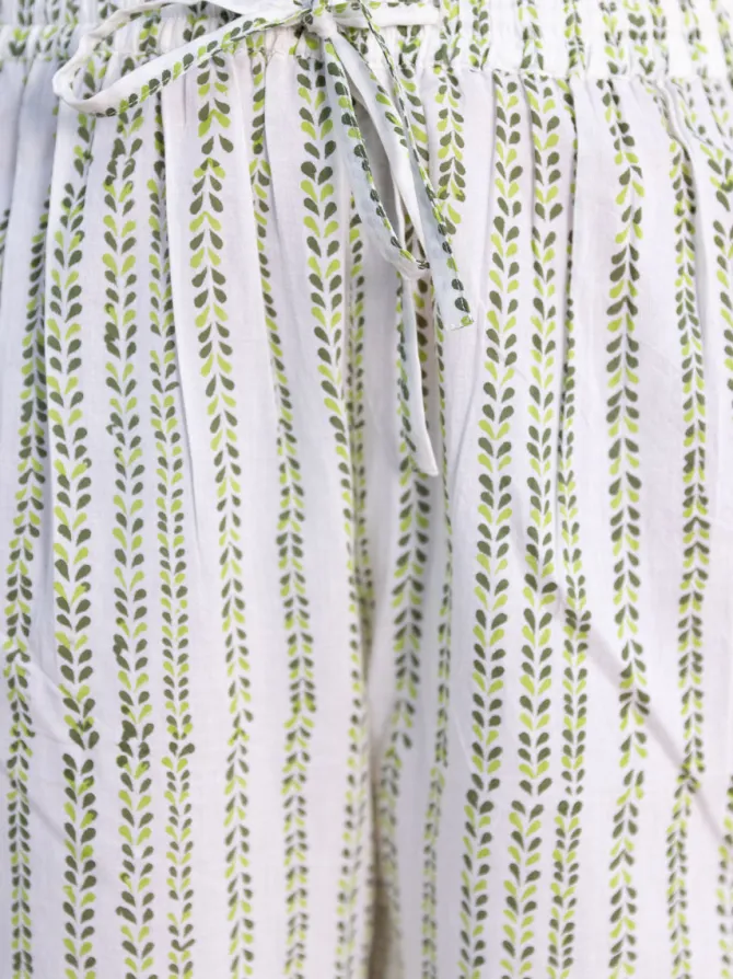 Set of 3 - Gulnaz Cotton Kurta, Palazzo and Dupatta