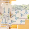 Set of 6 - Harini Block Printed Bath Set