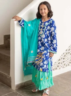 Set of 3 - Ishani Anarkali for Girls