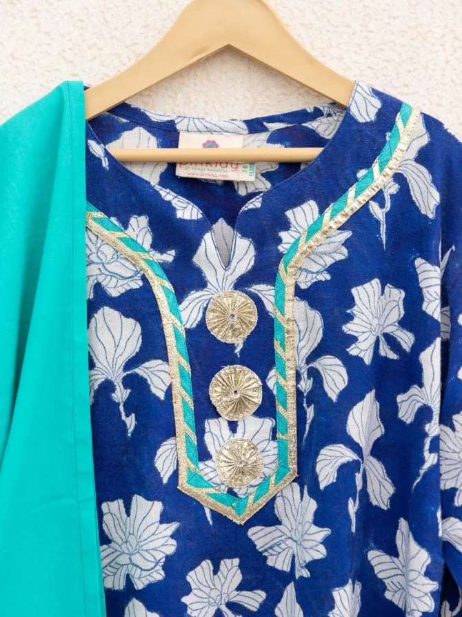 Set of 3 - Ishani Anarkali for Girls
