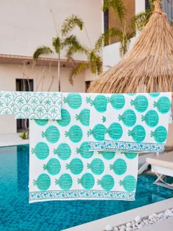 Set of 2 - Jenna Waffle Cotton Hand Towel