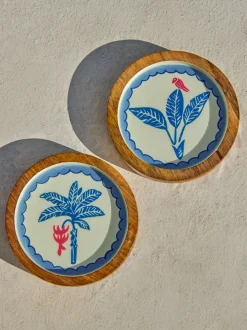 Set of 2 - Luma Wooden Coasters