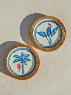 Set of 2 - Luma Wooden Coasters