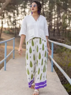 Set of 2 - Malini Short top and Palazzos
