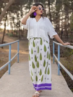 Set of 2 - Malini Short top and Palazzos
