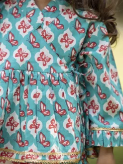 Set of 2 - Masoom Organic Cotton Angrakha with Dhoti