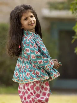 Set of 2 - Masoom Organic Cotton Angrakha with Dhoti