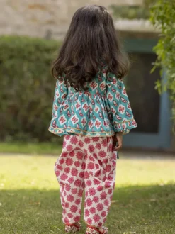 Set of 2 - Masoom Organic Cotton Angrakha with Dhoti