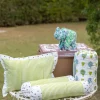 Set of 6 - Meadow Block Printed Bedding Set with Gift Box