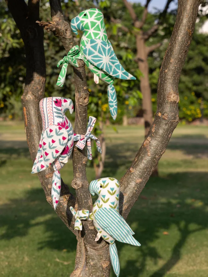Set of 3 - Mithhu Curtain Tie Back/Plush Toy