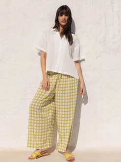 Set of 2 - Mona Lisa Shirt and Palazzo Pants