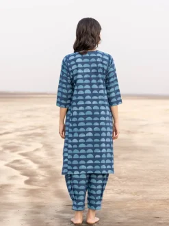 Set of 2 - Myra Cotton Straight Fit Kurta & Pants