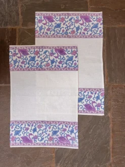 Set of 2 - Neerja Block Printed Hand Towels