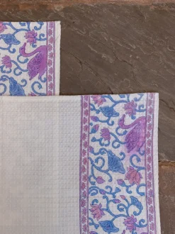 Set of 2 - Neerja Block Printed Hand Towels