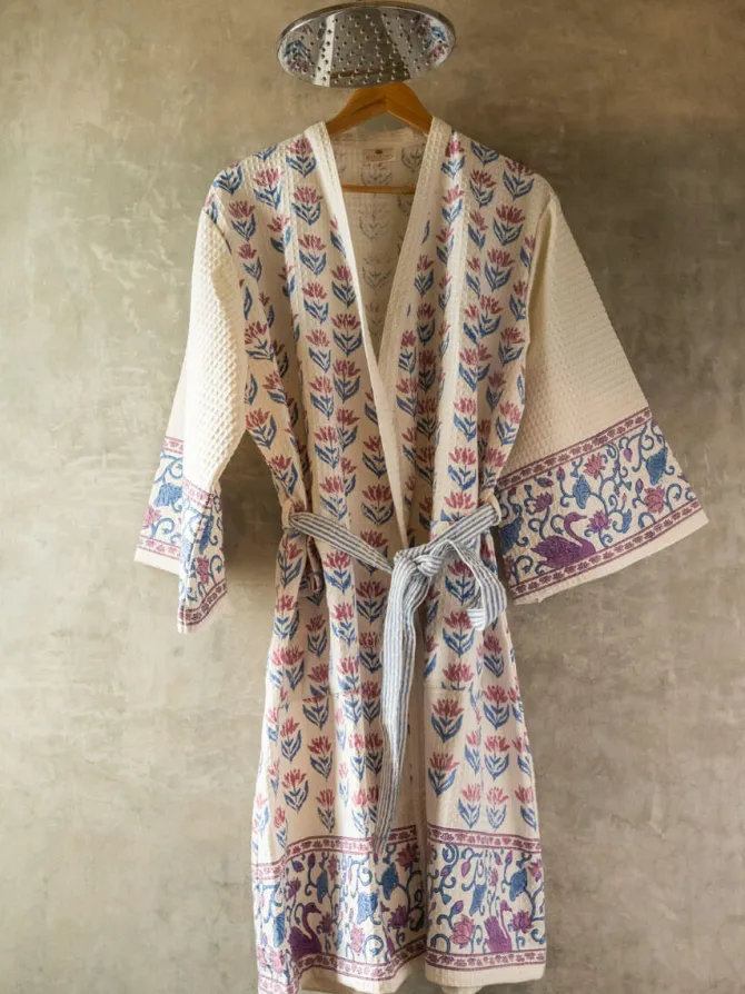 Set of 6 - Neerja Block Print Bath Set