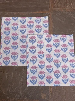 Set of 6 - Neerja Block Print Bath Set