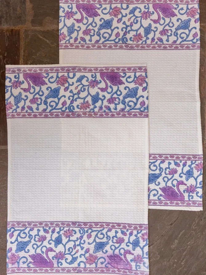 Set of 6 - Neerja Block Print Bath Set