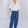 Set of 2 - Neptune Shirt Top and Indigo Pants