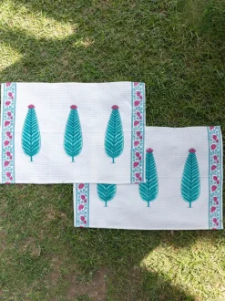 Set of 2 - Noor Waffle Cotton Hand Towel