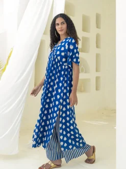 Set of 2 - Opal Kurta & Palazzo Pant