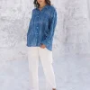 Set of 2 - Orion Dabu Indigo Shirt and Pants