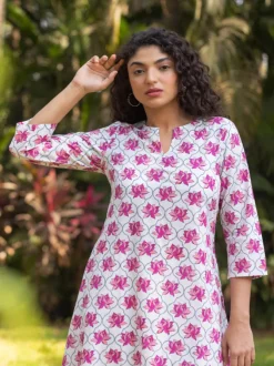 Set of 2 - Padmini Cotton Kurta and Palazzo