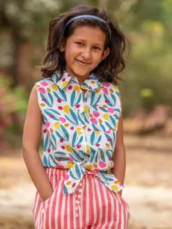 Set of 2 - Popsicle Organic Cotton Top and Pant Set