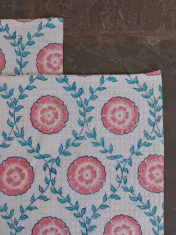 Set of 2 - Primrose Block Printed Face Towels
