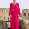Set of 2 - Rose Mirage Top & Pant Set